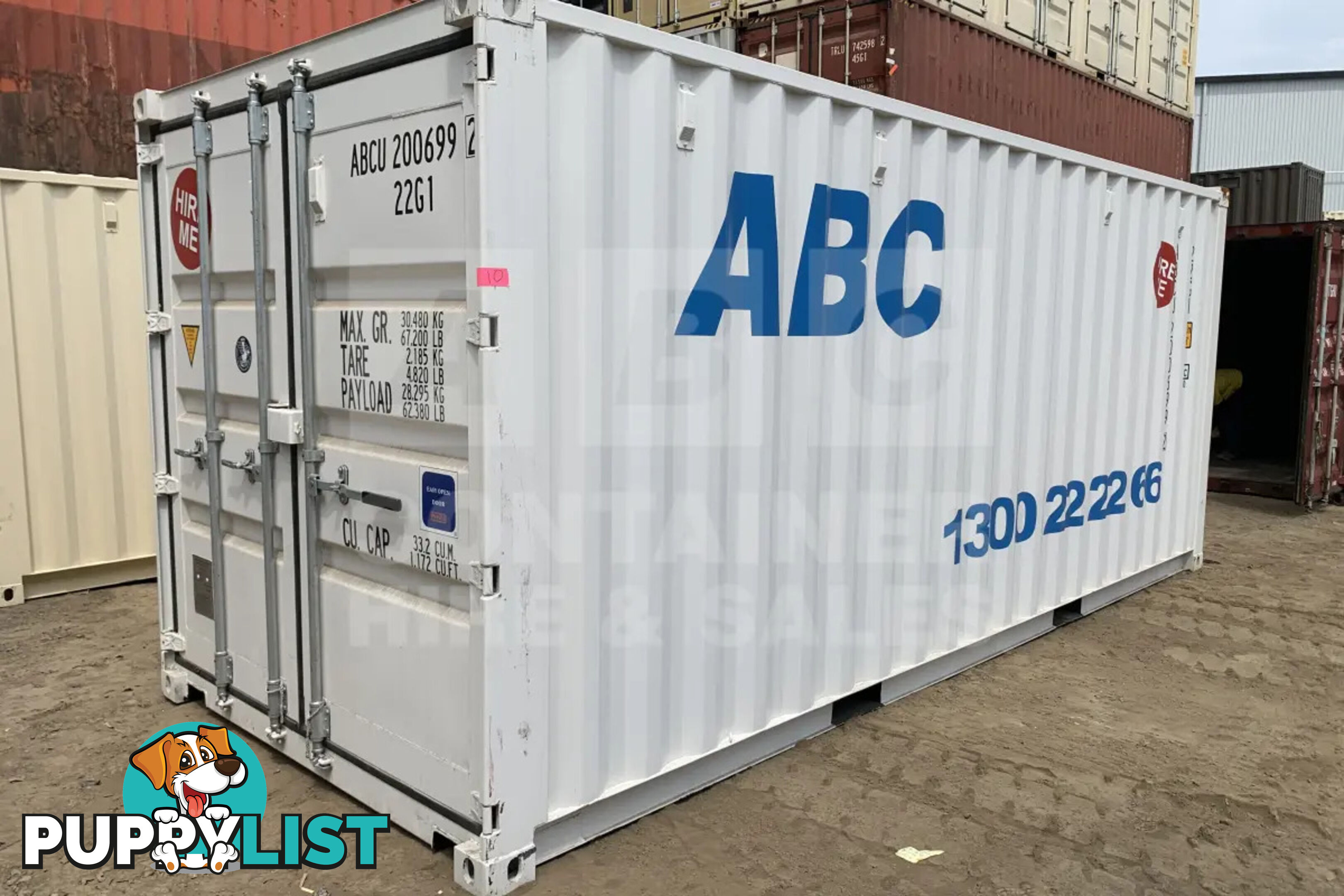 20' STANDARD HEIGHT SHIPPING CONTAINER - in Rockhampton