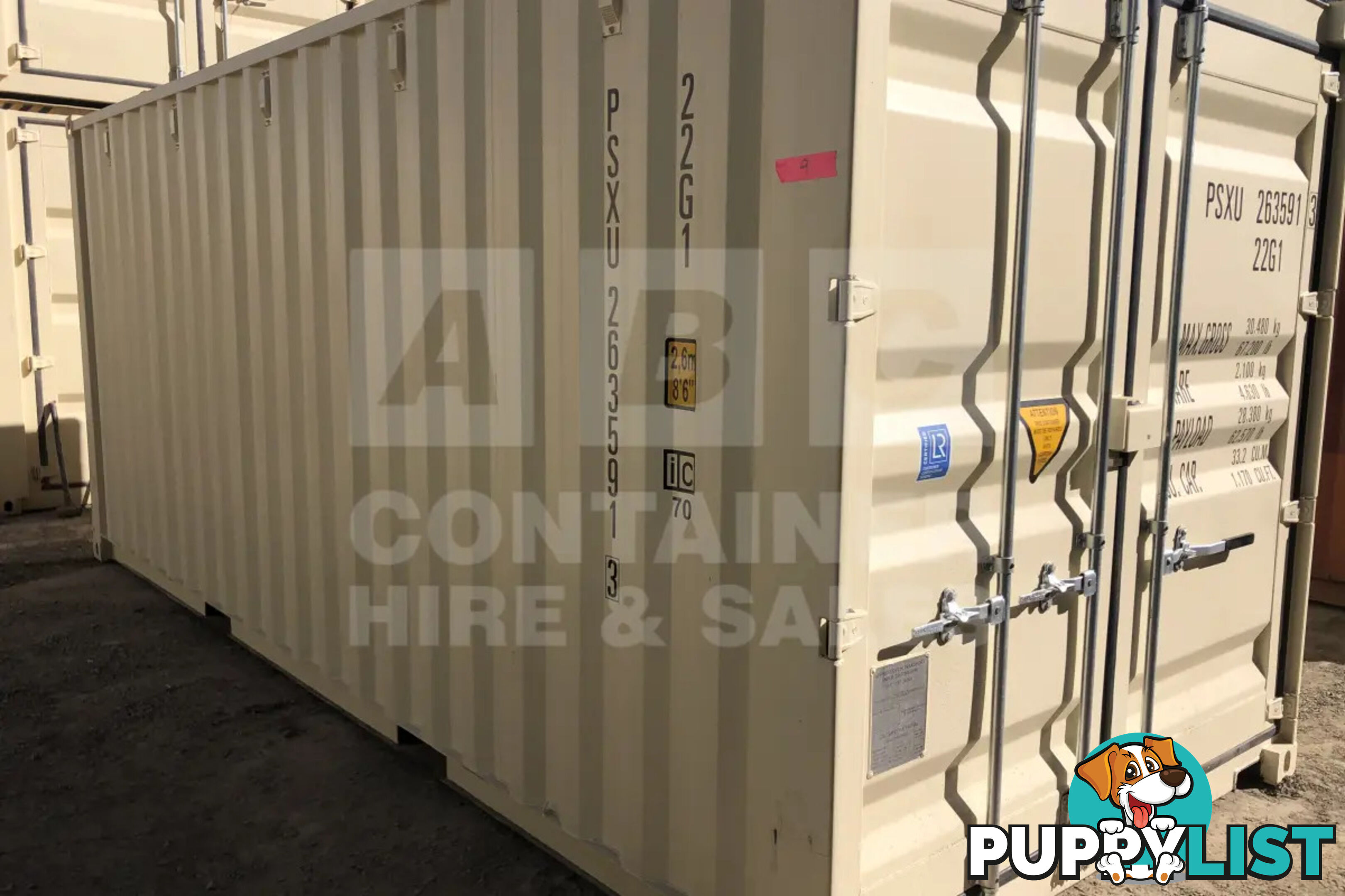 20' STANDARD HEIGHT SHIPPING CONTAINER