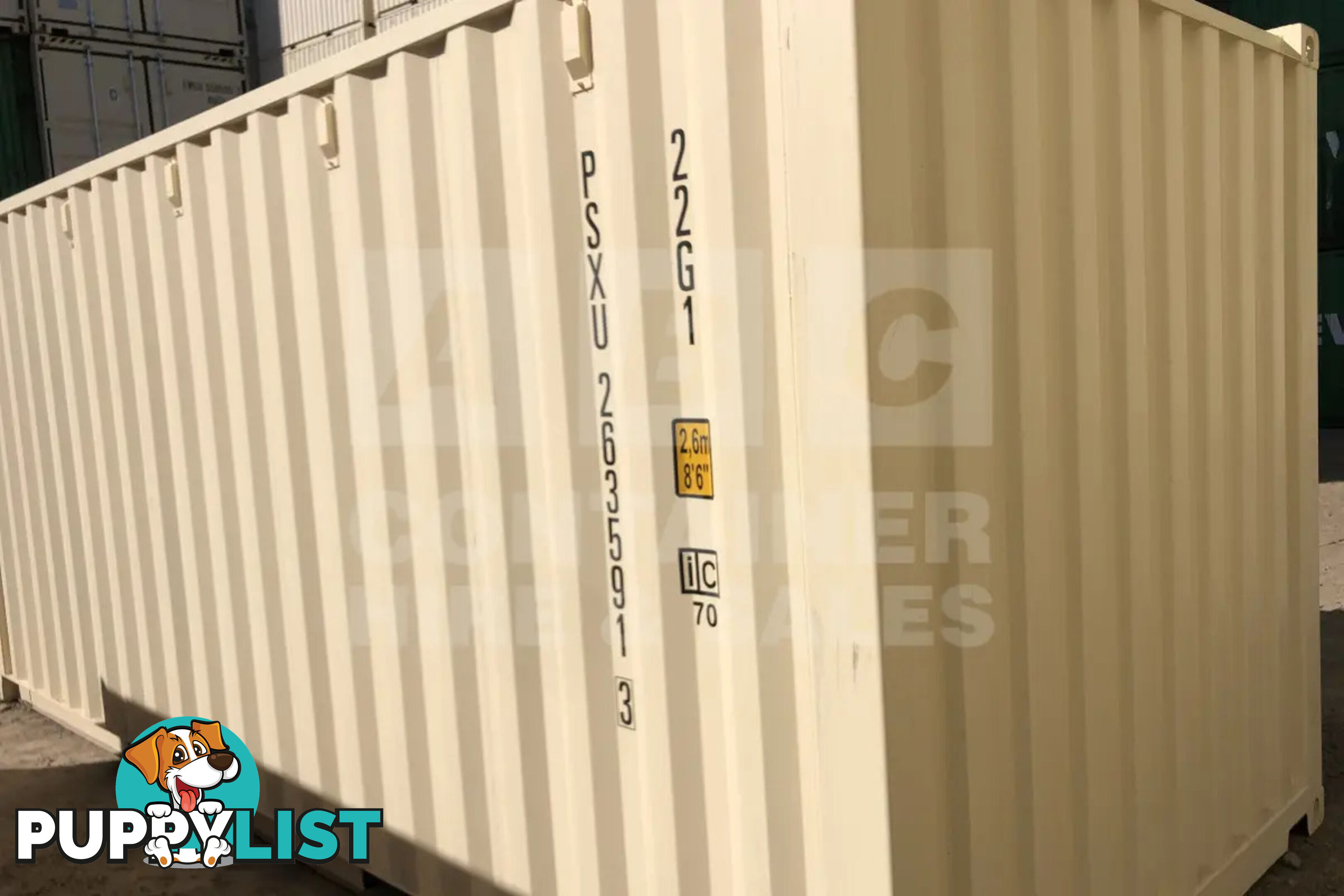20' STANDARD HEIGHT SHIPPING CONTAINER