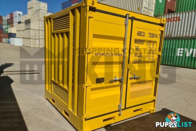 8' DANGEROUS GOODS SHIPPING CONTAINER (4 CORNER POST)