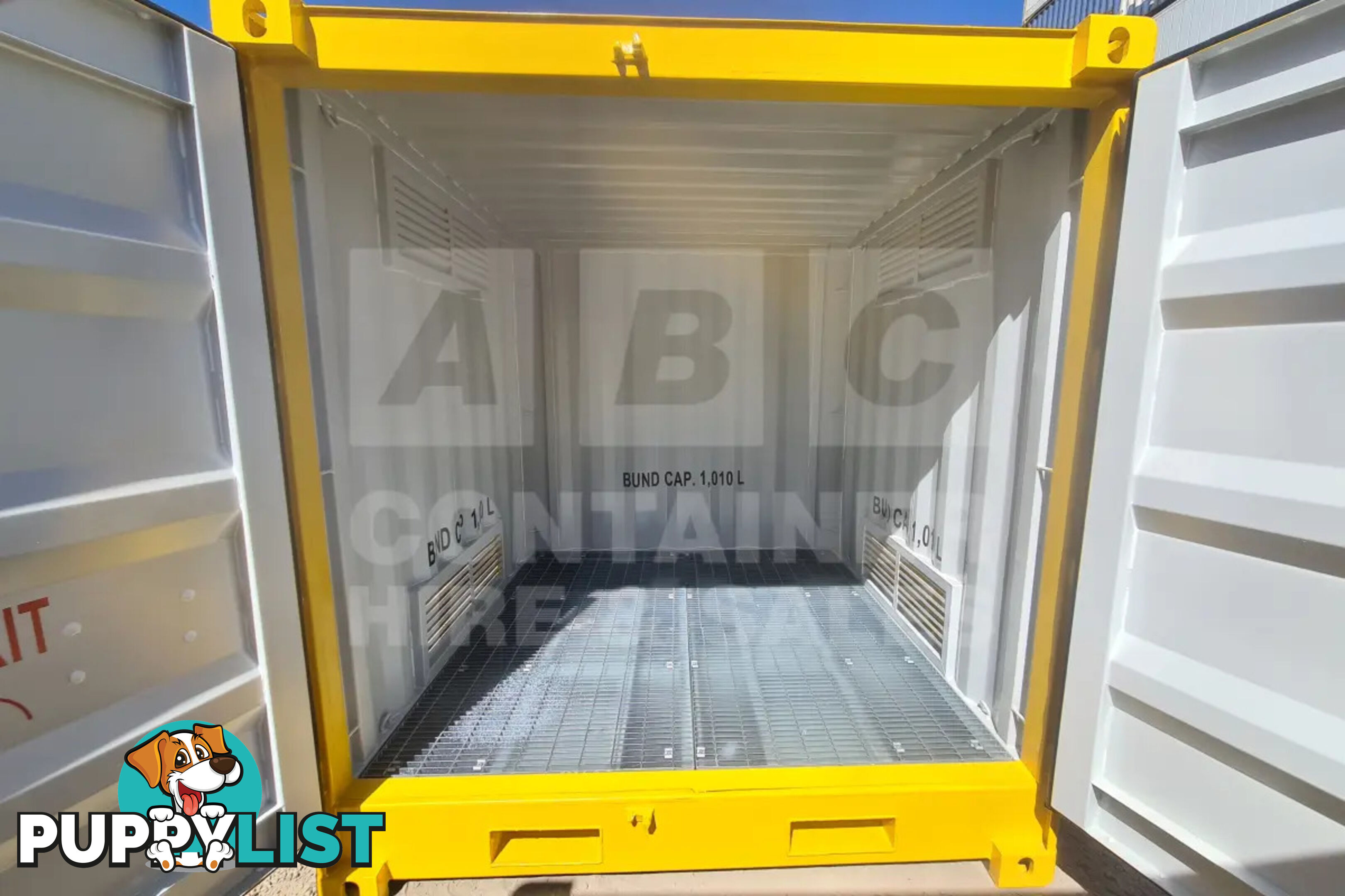 8' DANGEROUS GOODS SHIPPING CONTAINER (4 CORNER POST)