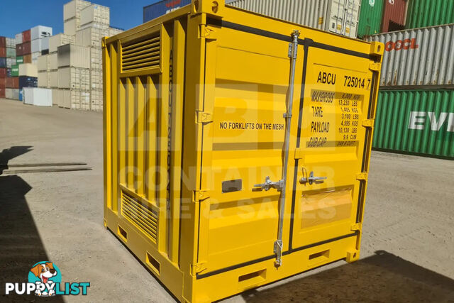 8' DANGEROUS GOODS SHIPPING CONTAINER (4 CORNER POST)