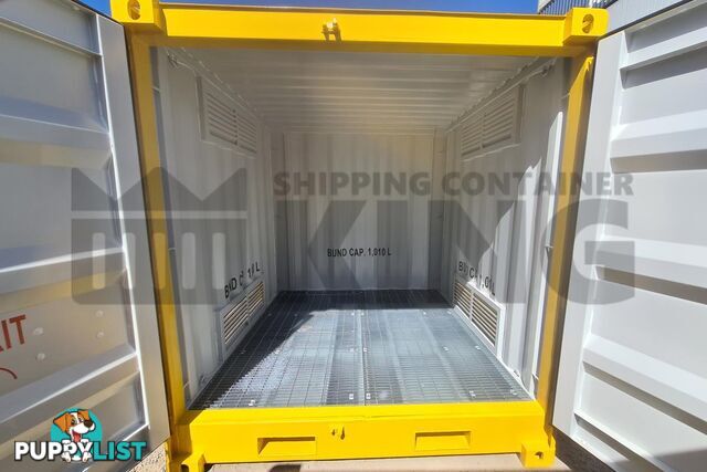 8' DANGEROUS GOODS SHIPPING CONTAINER (4 CORNER POST)