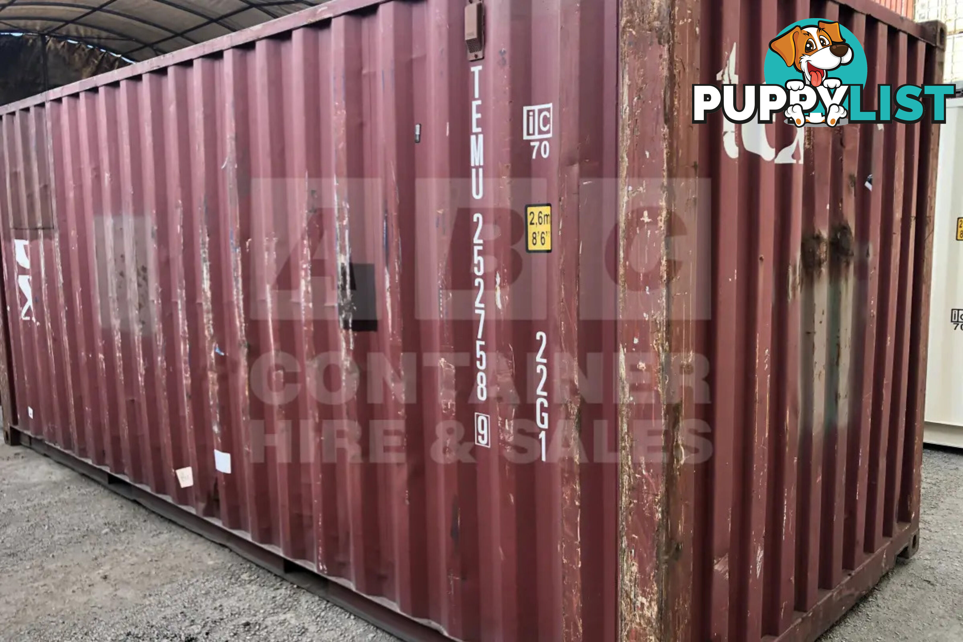 20' STANDARD HEIGHT SHIPPING CONTAINER