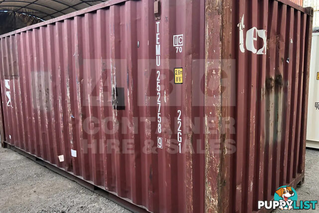 20' STANDARD HEIGHT SHIPPING CONTAINER