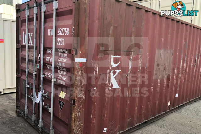 20' STANDARD HEIGHT SHIPPING CONTAINER