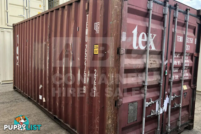 20' STANDARD HEIGHT SHIPPING CONTAINER