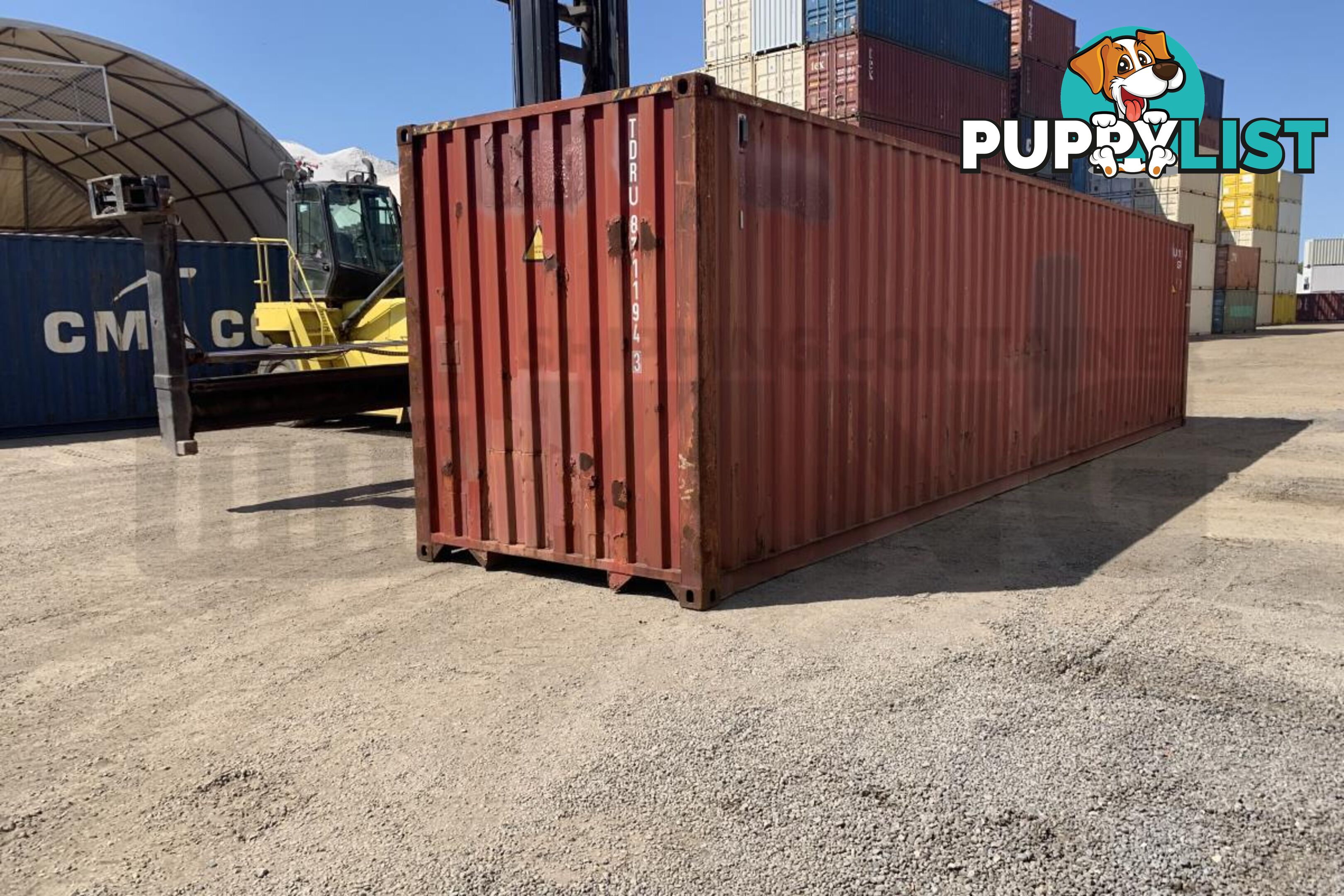 40' HIGH CUBE SHIPPING CONTAINER - in Lismore