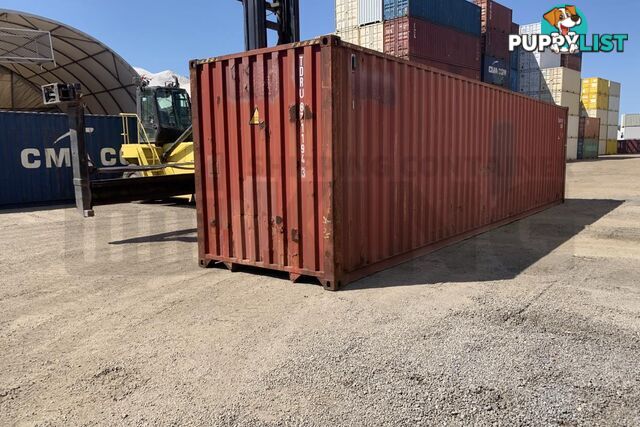 40' HIGH CUBE SHIPPING CONTAINER - in Lismore