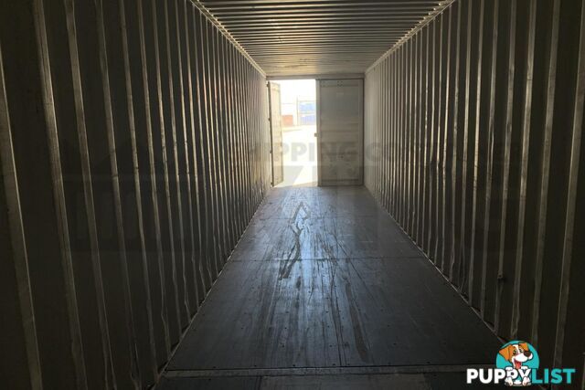 40' HIGH CUBE SHIPPING CONTAINER - in Lismore