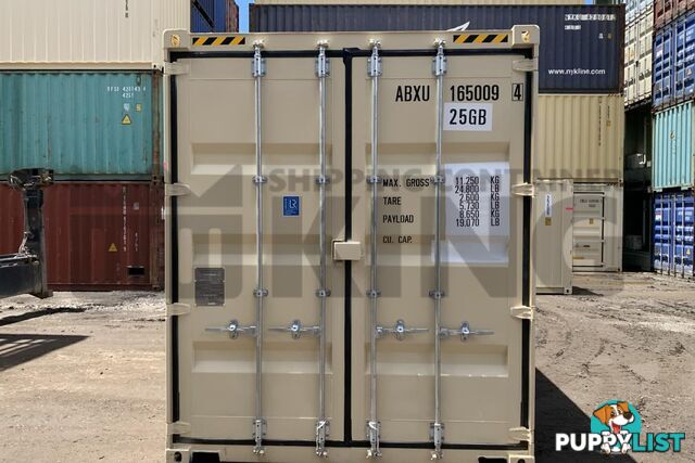 20' HIGH CUBE SHIPPING CONTAINER (2 X 10' HIGH CUBE SHIPPING CONTAINERS LOCKED TOGETHER)