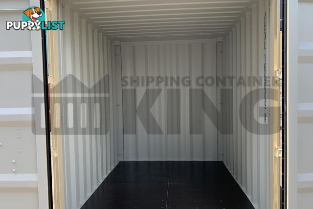 20' HIGH CUBE SHIPPING CONTAINER (2 X 10' HIGH CUBE SHIPPING CONTAINERS LOCKED TOGETHER)