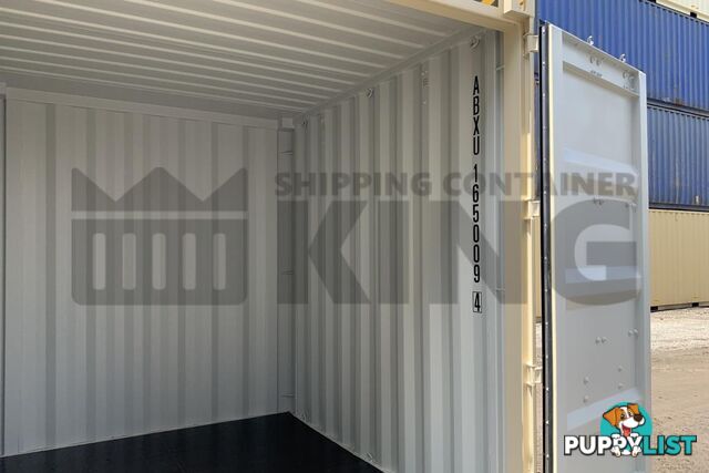 20' HIGH CUBE SHIPPING CONTAINER (2 X 10' HIGH CUBE SHIPPING CONTAINERS LOCKED TOGETHER)