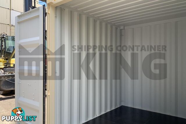 20' HIGH CUBE SHIPPING CONTAINER (2 X 10' HIGH CUBE SHIPPING CONTAINERS LOCKED TOGETHER)