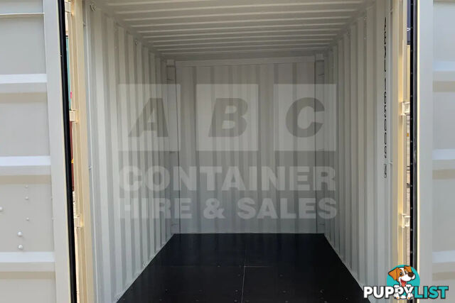 20' HIGH CUBE SHIPPING CONTAINER (2 X 10' HIGH CUBE SHIPPING CONTAINERS LOCKED TOGETHER)