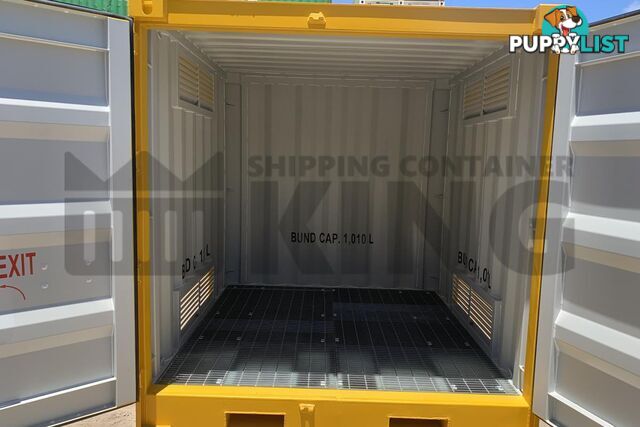 8' DANGEROUS GOODS SHIPPING CONTAINER (4 CORNER POST)