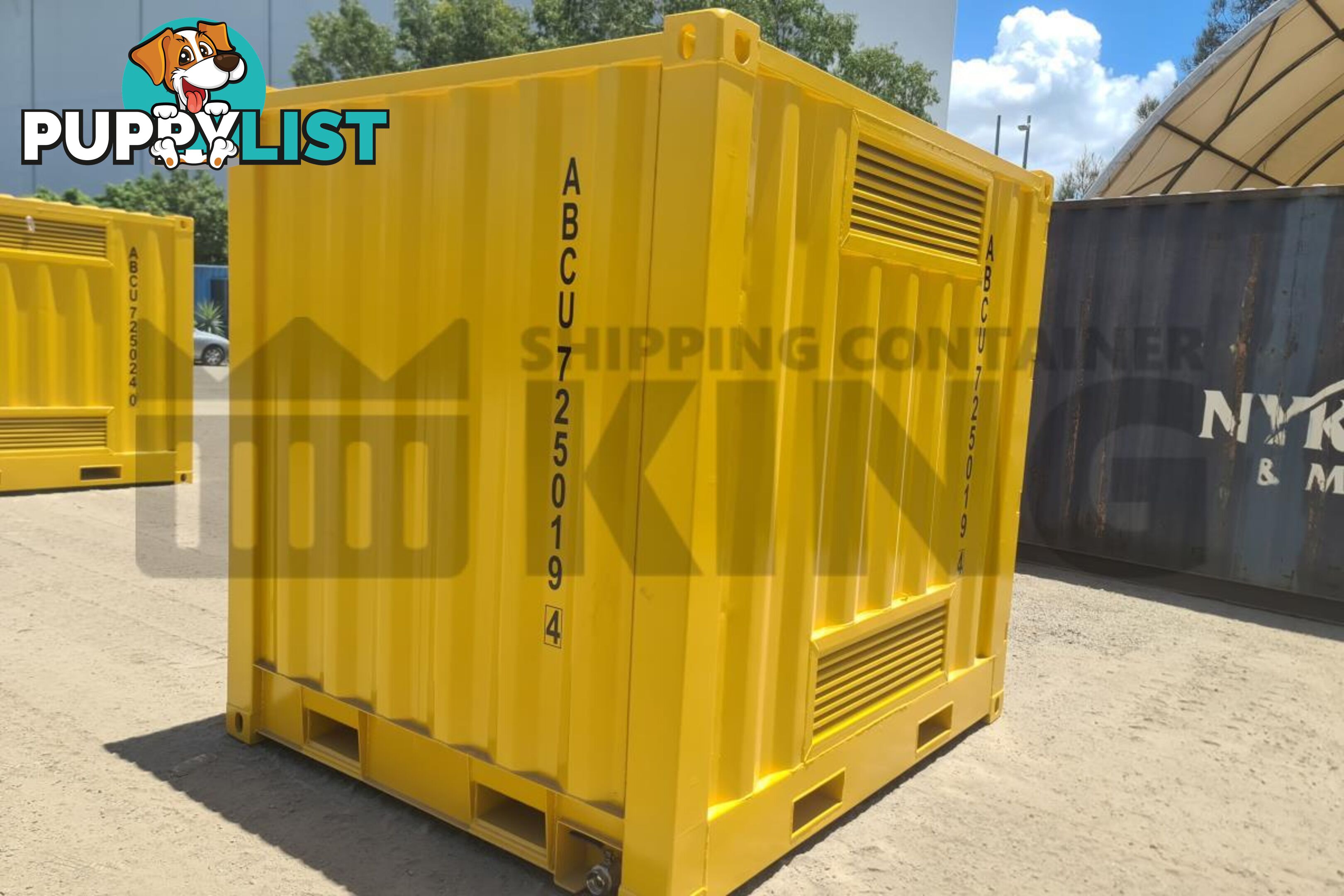 8' DANGEROUS GOODS SHIPPING CONTAINER (4 CORNER POST)