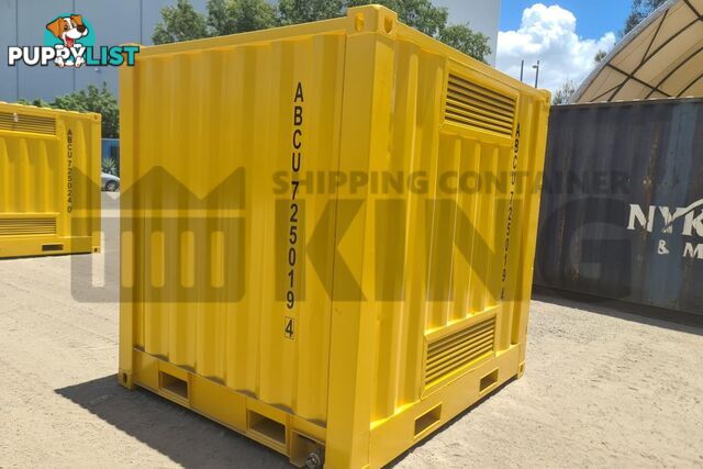 8' DANGEROUS GOODS SHIPPING CONTAINER (4 CORNER POST)
