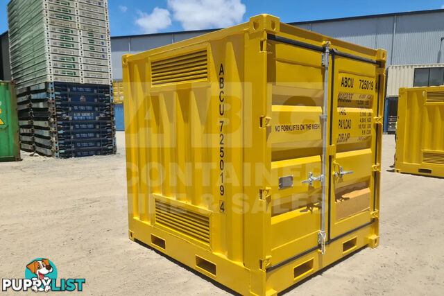 8' DANGEROUS GOODS SHIPPING CONTAINER (4 CORNER POST)