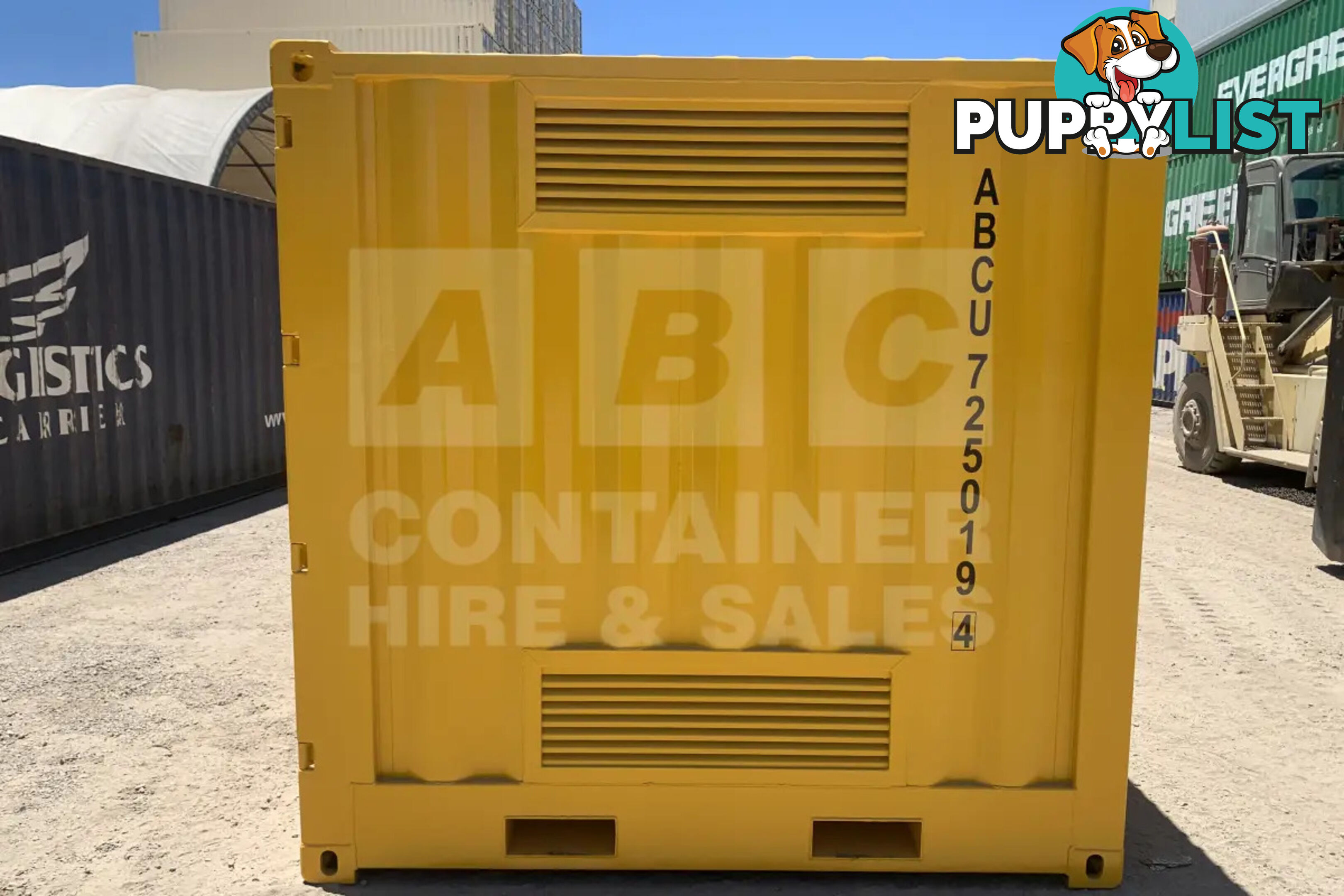 8' DANGEROUS GOODS SHIPPING CONTAINER (4 CORNER POST)