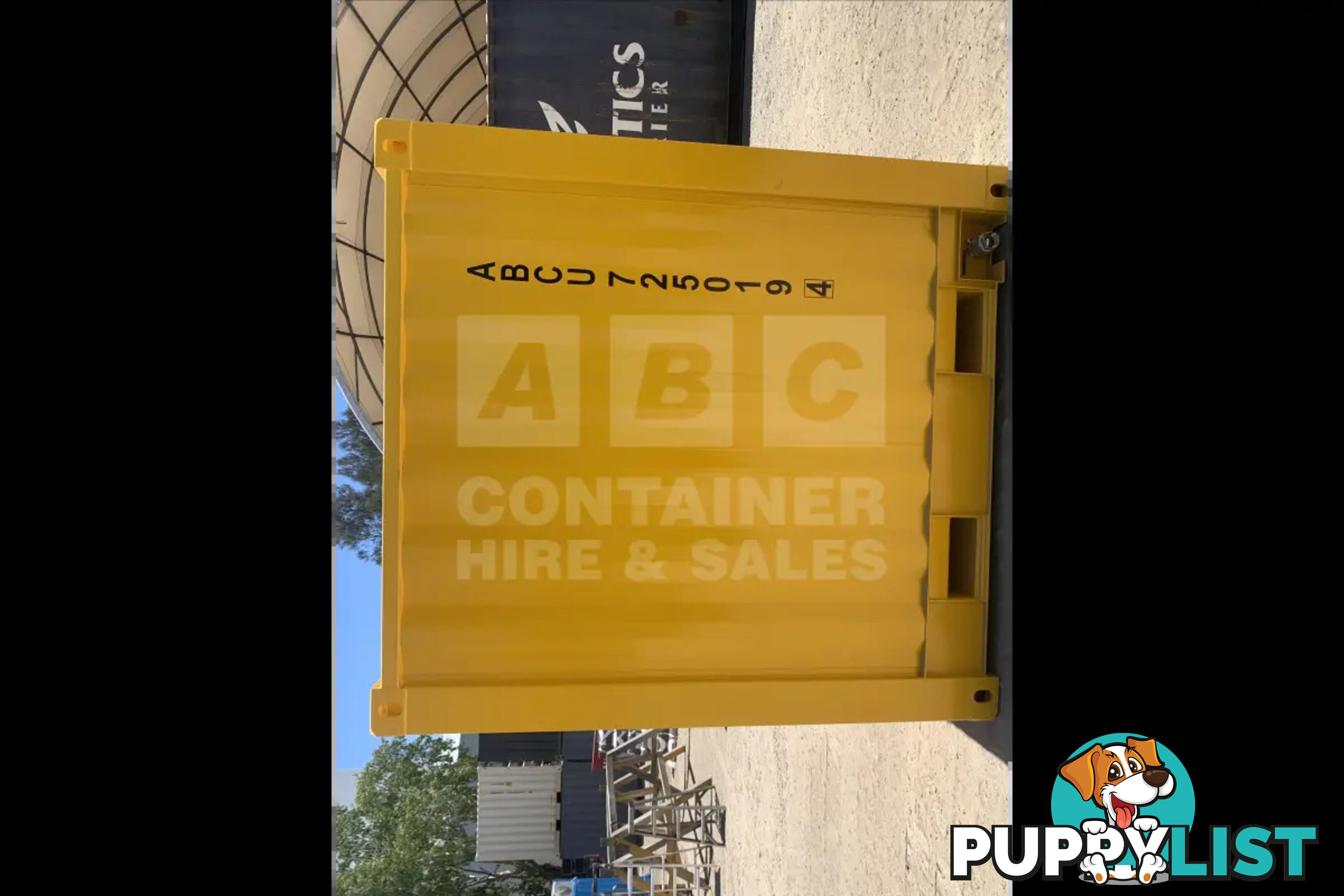 8' DANGEROUS GOODS SHIPPING CONTAINER (4 CORNER POST)