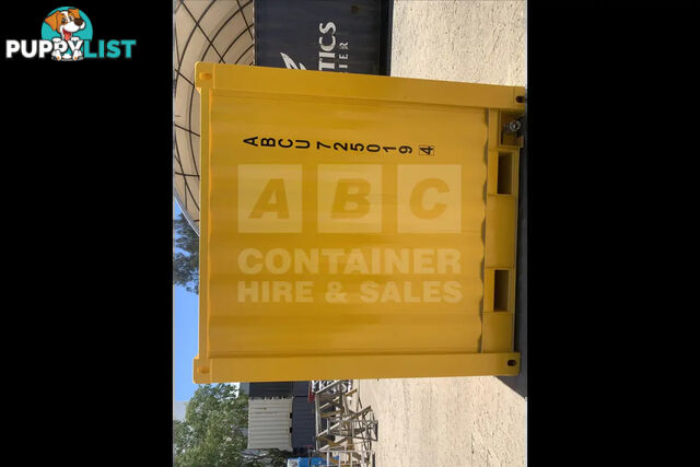 8' DANGEROUS GOODS SHIPPING CONTAINER (4 CORNER POST)