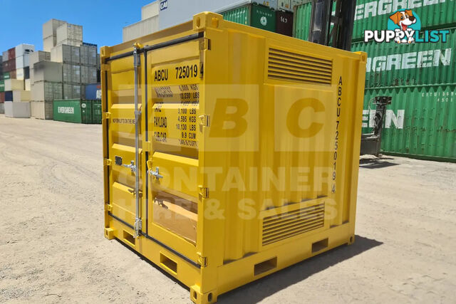 8' DANGEROUS GOODS SHIPPING CONTAINER (4 CORNER POST)