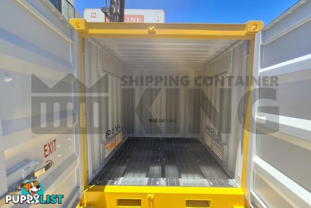 8' DANGEROUS GOODS SHIPPING CONTAINER (4 CORNER POST)