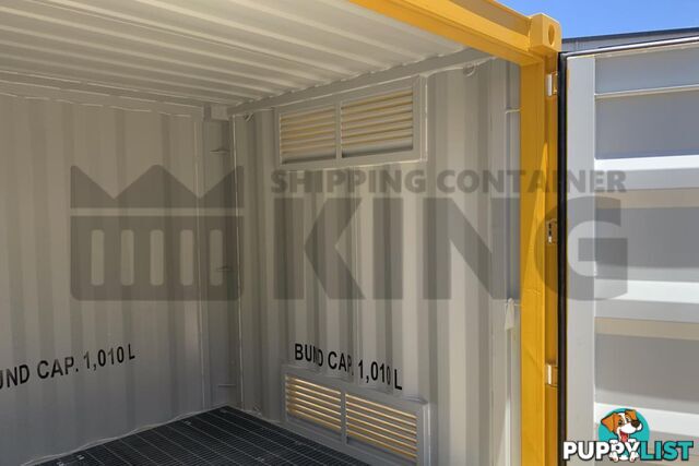 8' DANGEROUS GOODS SHIPPING CONTAINER (4 CORNER POST)
