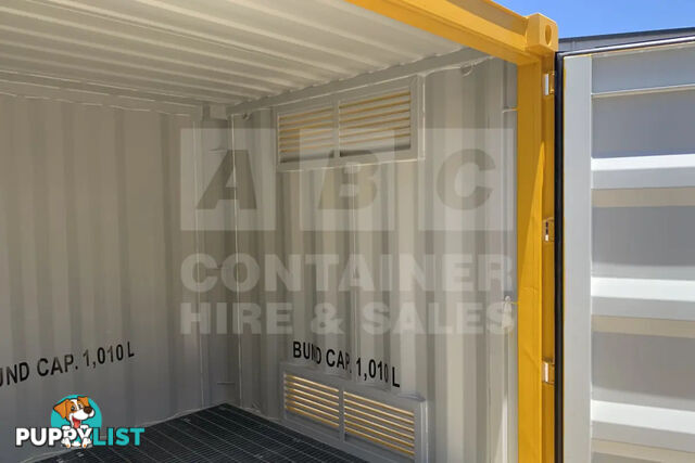 8' DANGEROUS GOODS SHIPPING CONTAINER (4 CORNER POST)
