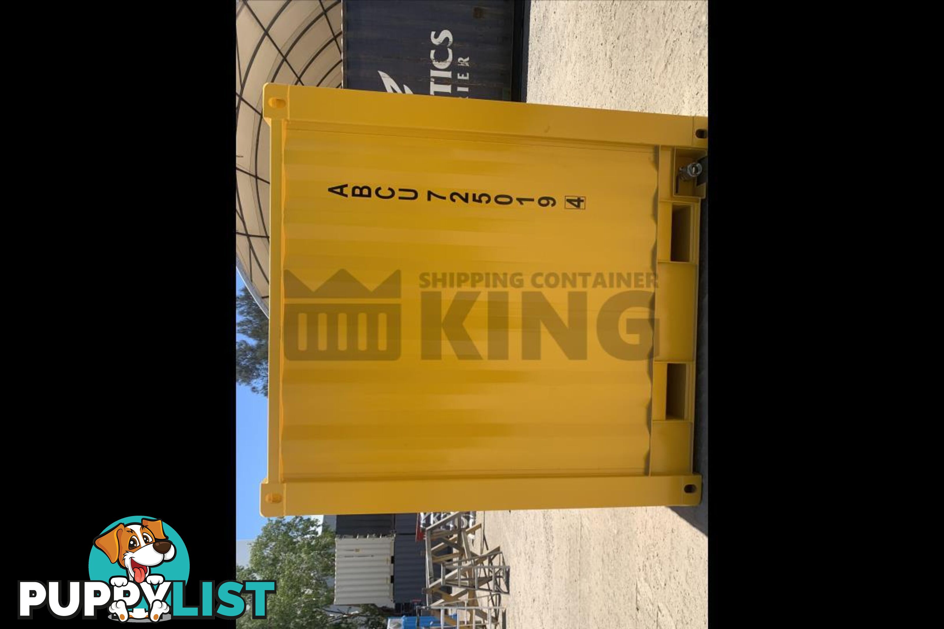 8' DANGEROUS GOODS SHIPPING CONTAINER (4 CORNER POST)