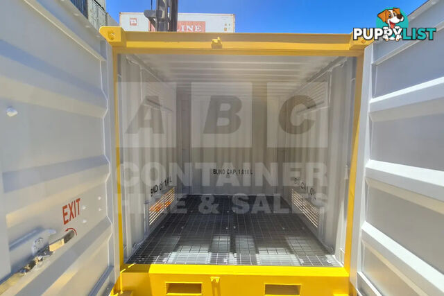 8' DANGEROUS GOODS SHIPPING CONTAINER (4 CORNER POST)