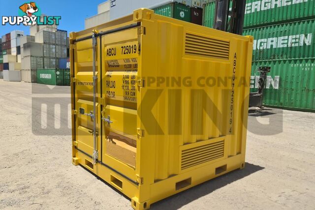 8' DANGEROUS GOODS SHIPPING CONTAINER (4 CORNER POST)
