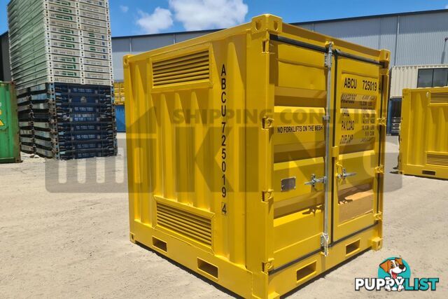 8' DANGEROUS GOODS SHIPPING CONTAINER (4 CORNER POST)