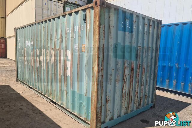 20' STANDARD HEIGHT SHIPPING CONTAINER - in Rockhampton