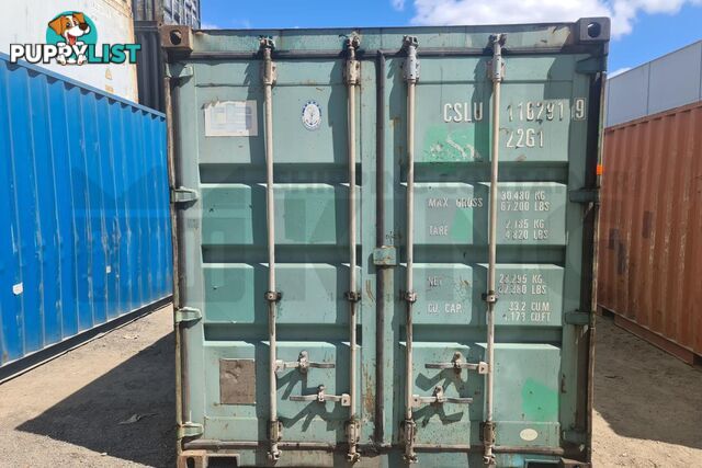 20' STANDARD HEIGHT SHIPPING CONTAINER - in Rockhampton