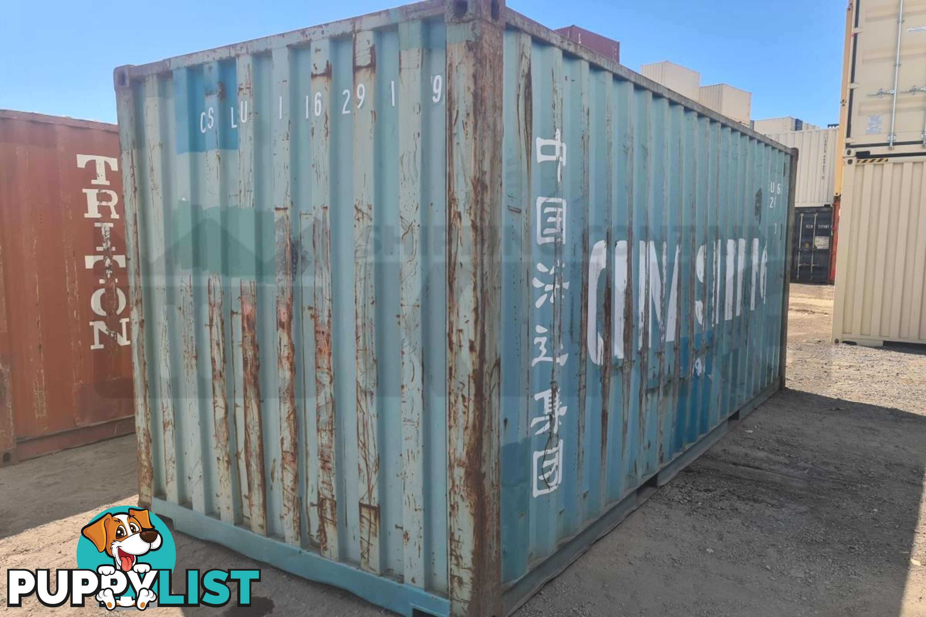 20' STANDARD HEIGHT SHIPPING CONTAINER - in Rockhampton