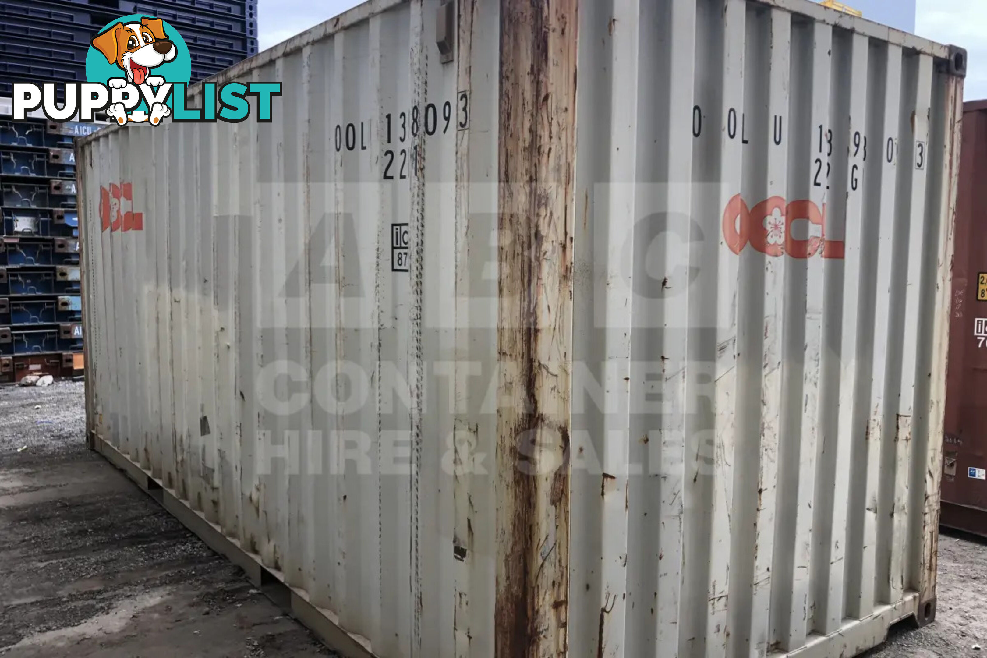 20' STANDARD HEIGHT SHIPPING CONTAINER
