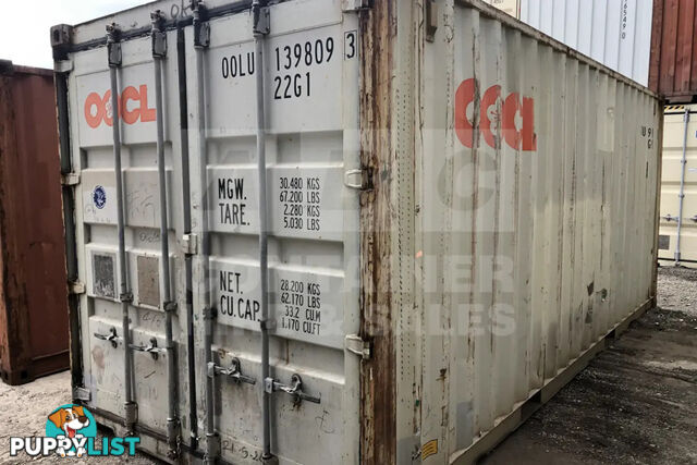 20' STANDARD HEIGHT SHIPPING CONTAINER