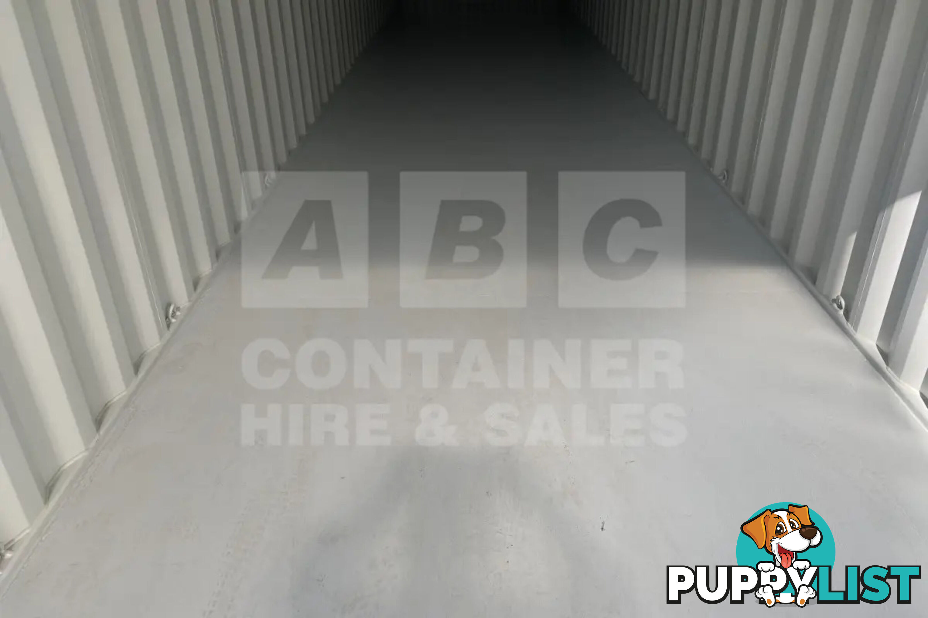 40' HIGH CUBE SHIPPING CONTAINER (STEEL FLOOR)
