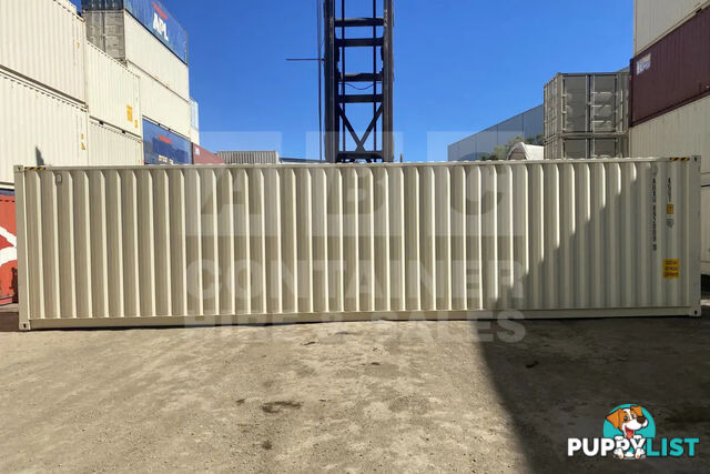 40' HIGH CUBE SHIPPING CONTAINER (STEEL FLOOR)