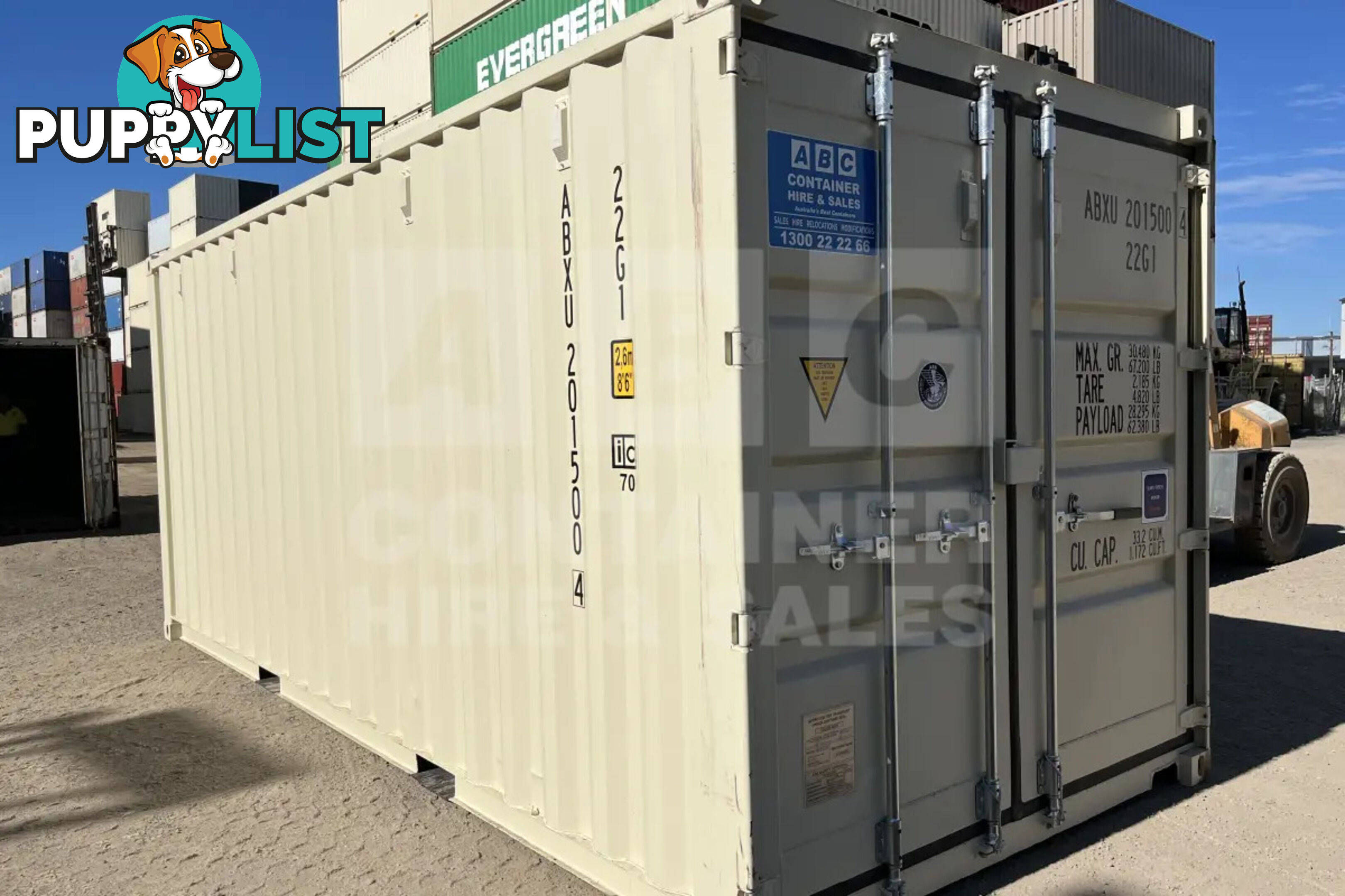 20' STANDARD HEIGHT SHIPPING CONTAINER