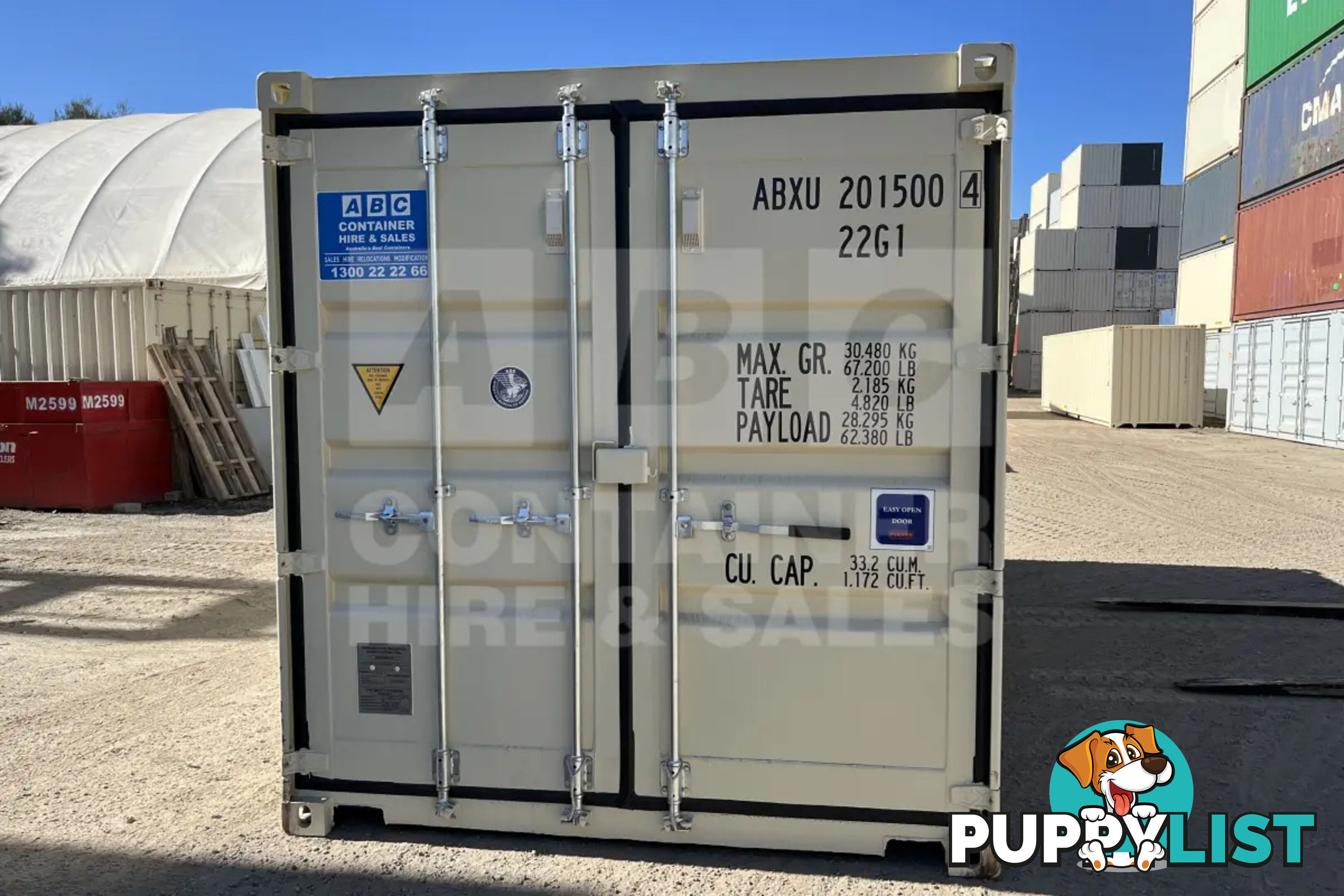 20' STANDARD HEIGHT SHIPPING CONTAINER