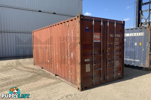 20' STANDARD HEIGHT SHIPPING CONTAINER - in Rockhampton