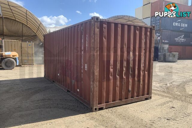 20' STANDARD HEIGHT SHIPPING CONTAINER - in Rockhampton