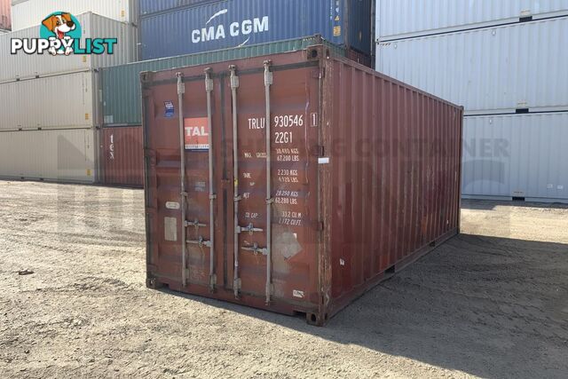 20' STANDARD HEIGHT SHIPPING CONTAINER - in Rockhampton