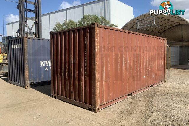 20' STANDARD HEIGHT SHIPPING CONTAINER - in Rockhampton