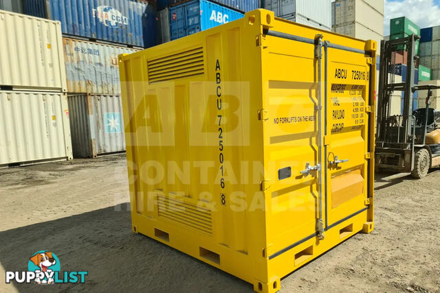 8' DANGEROUS GOODS SHIPPING CONTAINER (4 CORNER POST)