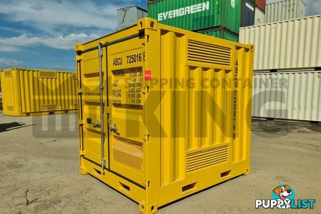 8' DANGEROUS GOODS SHIPPING CONTAINER (4 CORNER POST)