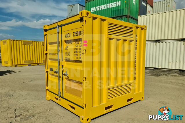 8' DANGEROUS GOODS SHIPPING CONTAINER (4 CORNER POST)
